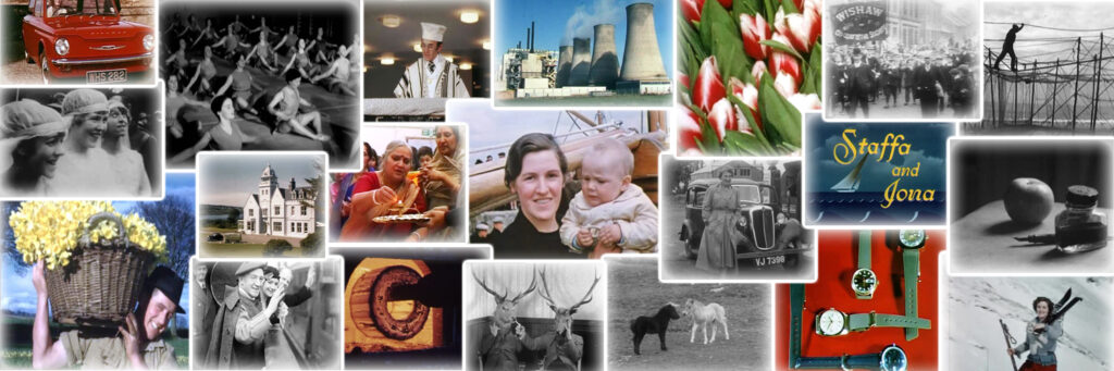 A selection of images from Scottish film history.